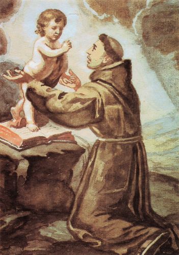 Antonius Mit Jesuskind
