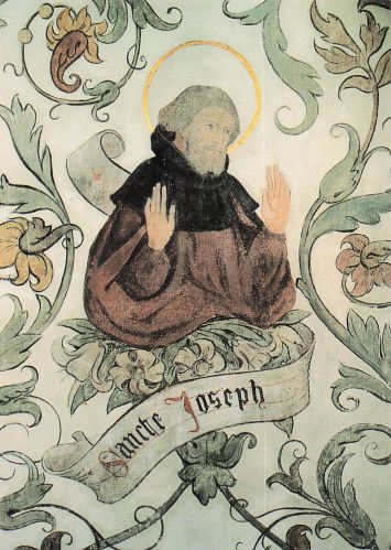 Franziskanerkloster Schwaz, Kreuzgang, Hl. Joseph
