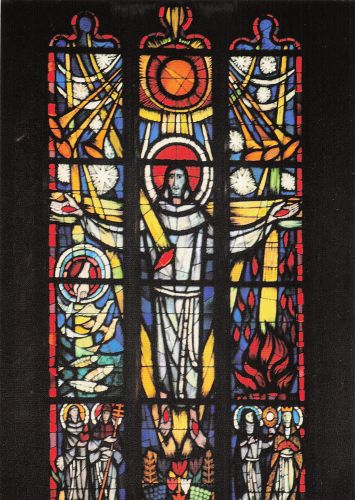 Franziskanerkloster Schwaz, Hl. Franziskus, Fred Hochschwaruer 1965

