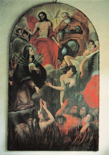 Franziskanerkloster Schwaz, Maria als Helferin der Armen Seelen
